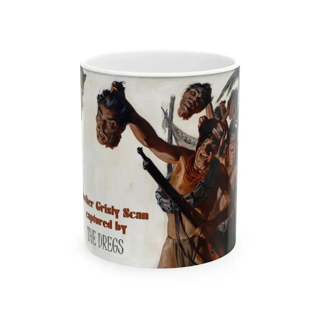 Another Grisly Scan captured by The Dregs - White Coffee Mug 11oz - Go Mug Yourself