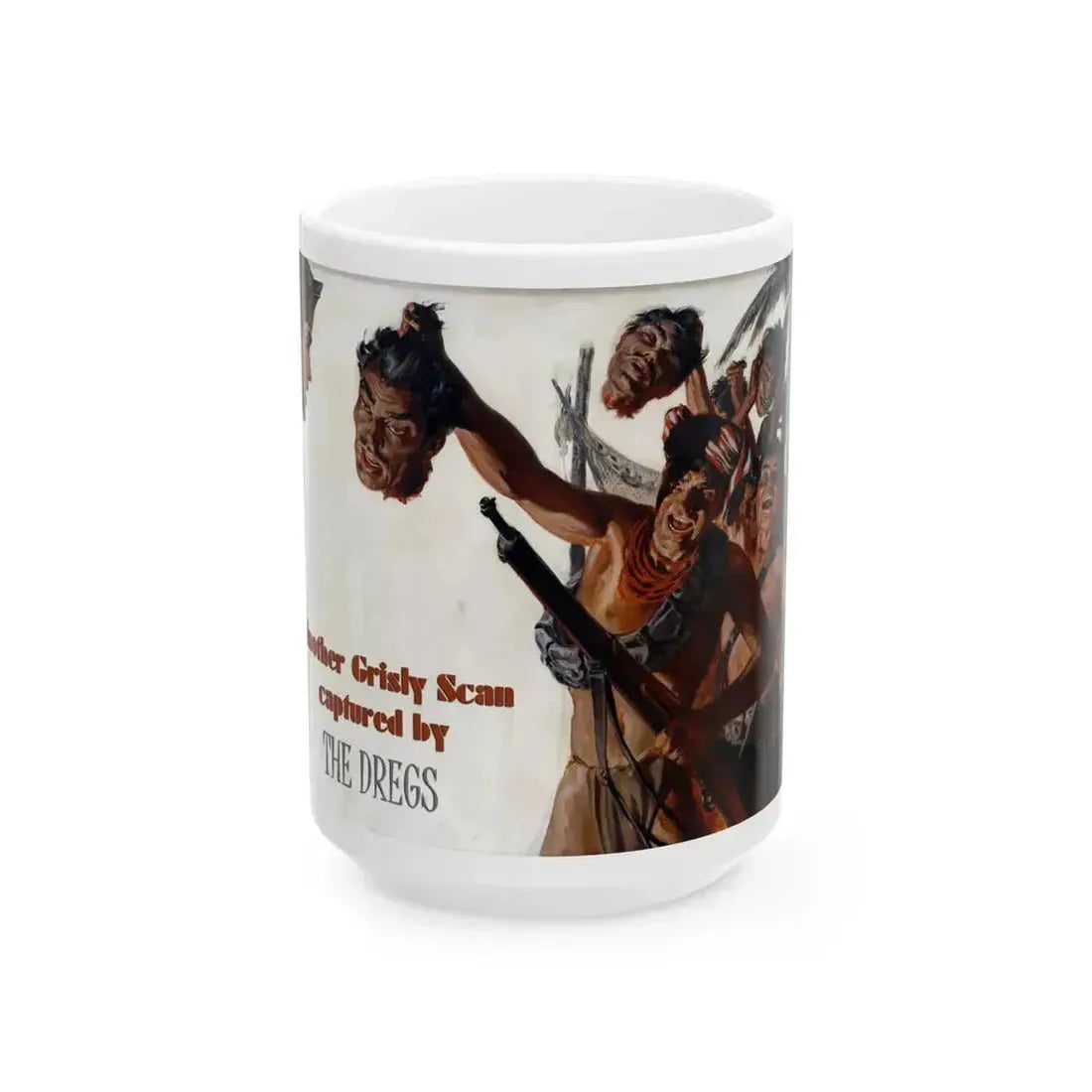 Another Grisly Scan captured by The Dregs - White Coffee Mug 15oz - Go Mug Yourself