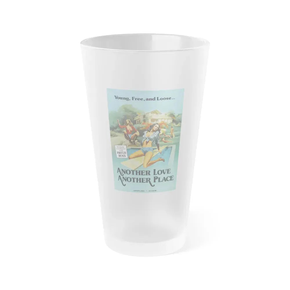 ANOTHER LOVE ANOTHER PLACE 1976 Movie Poster - Frosted Pint Glass 16oz Default Title - Go Mug Yourself