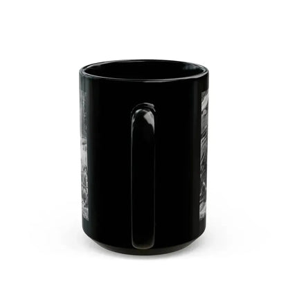 Another Man's Poison, The Elk Magazine story illustration, June 1937 - Black Coffee Mug - Go Mug Yourself