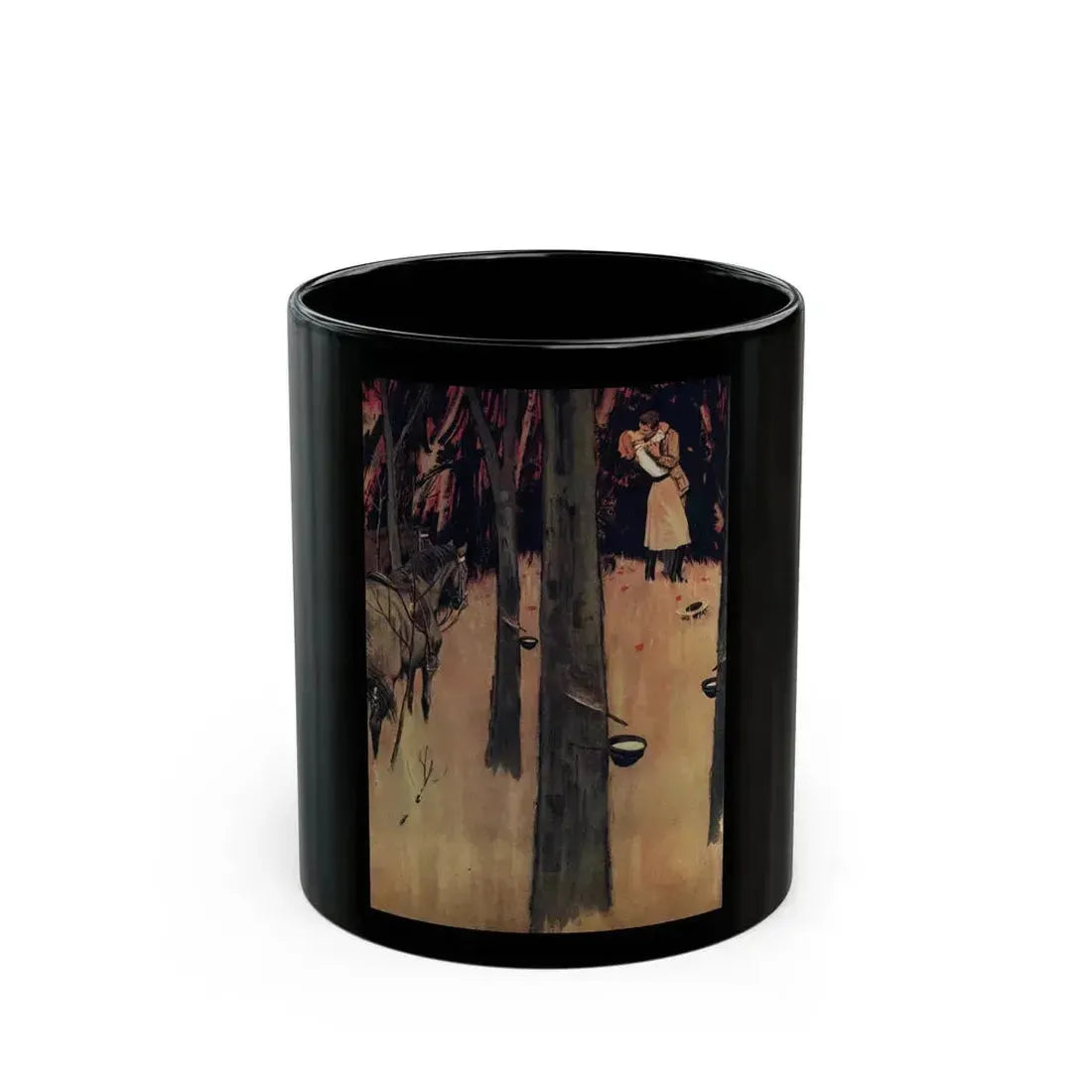 Another Man's Wife (1), Cosmopolitan, November 1961 - Black Coffee Mug 11oz - Go Mug Yourself