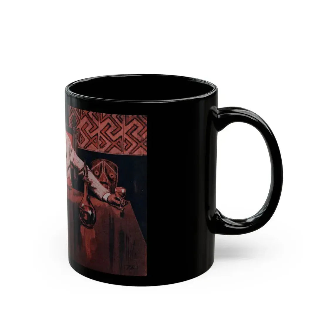 Another Man's Wife (2), Cosmopolitan, November 1961 - Black Coffee Mug - Go Mug Yourself