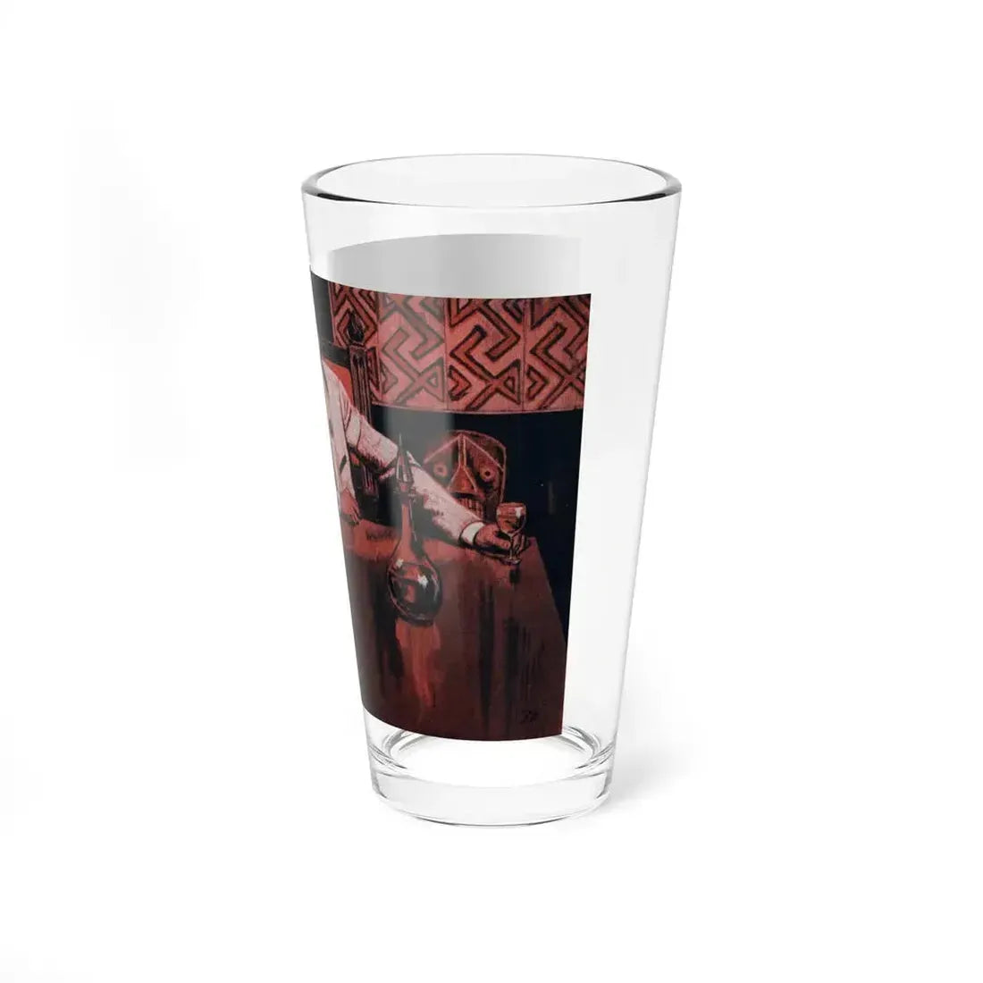 Another Man's Wife (2), Cosmopolitan, November 1961 (Magazine Illustration) Pint Glass 16oz - Go Mug Yourself