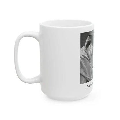 Another muscle in America'a arm, 1952 - White Coffee Mug - Go Mug Yourself