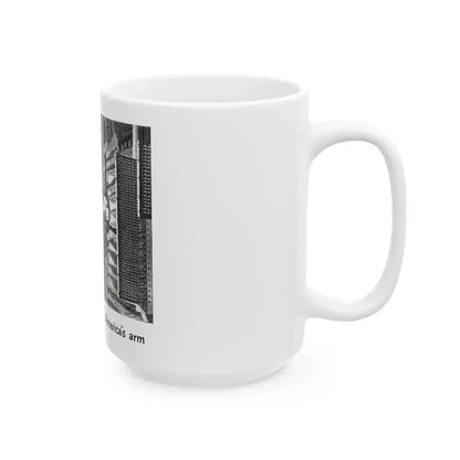 Another muscle in America'a arm, 1952 - White Coffee Mug - Go Mug Yourself