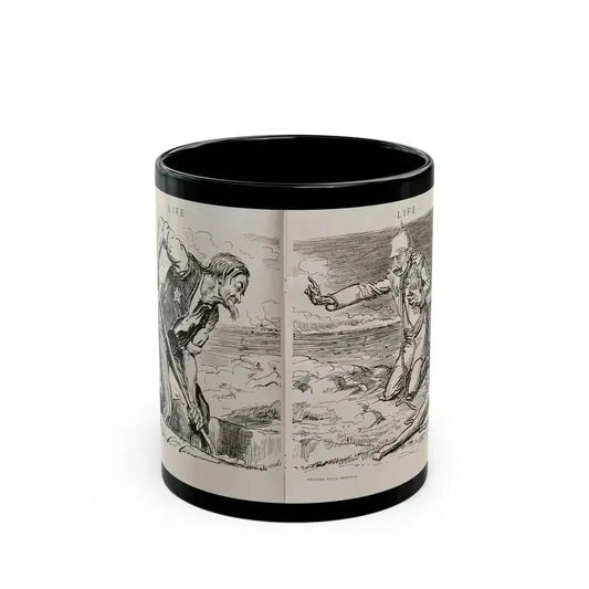 Another Peace Proposal, Life Magazine, September 6, 1917 - Black Coffee Mug 11oz - Go Mug Yourself