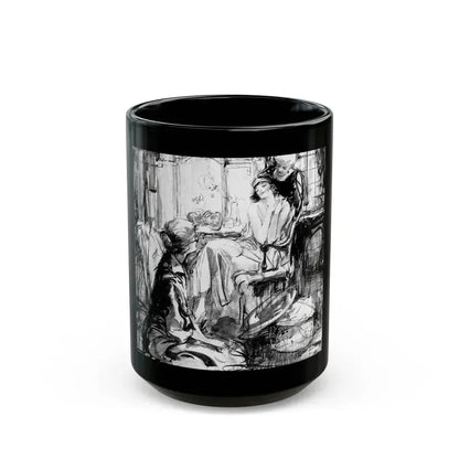 Another Scandal (1), Harper's Bazaar, May 1923 - Black Coffee Mug 15oz - Go Mug Yourself