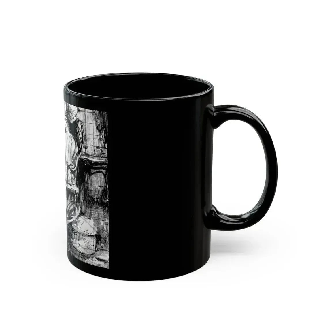 Another Scandal (1), Harper's Bazaar, May 1923 - Black Coffee Mug - Go Mug Yourself