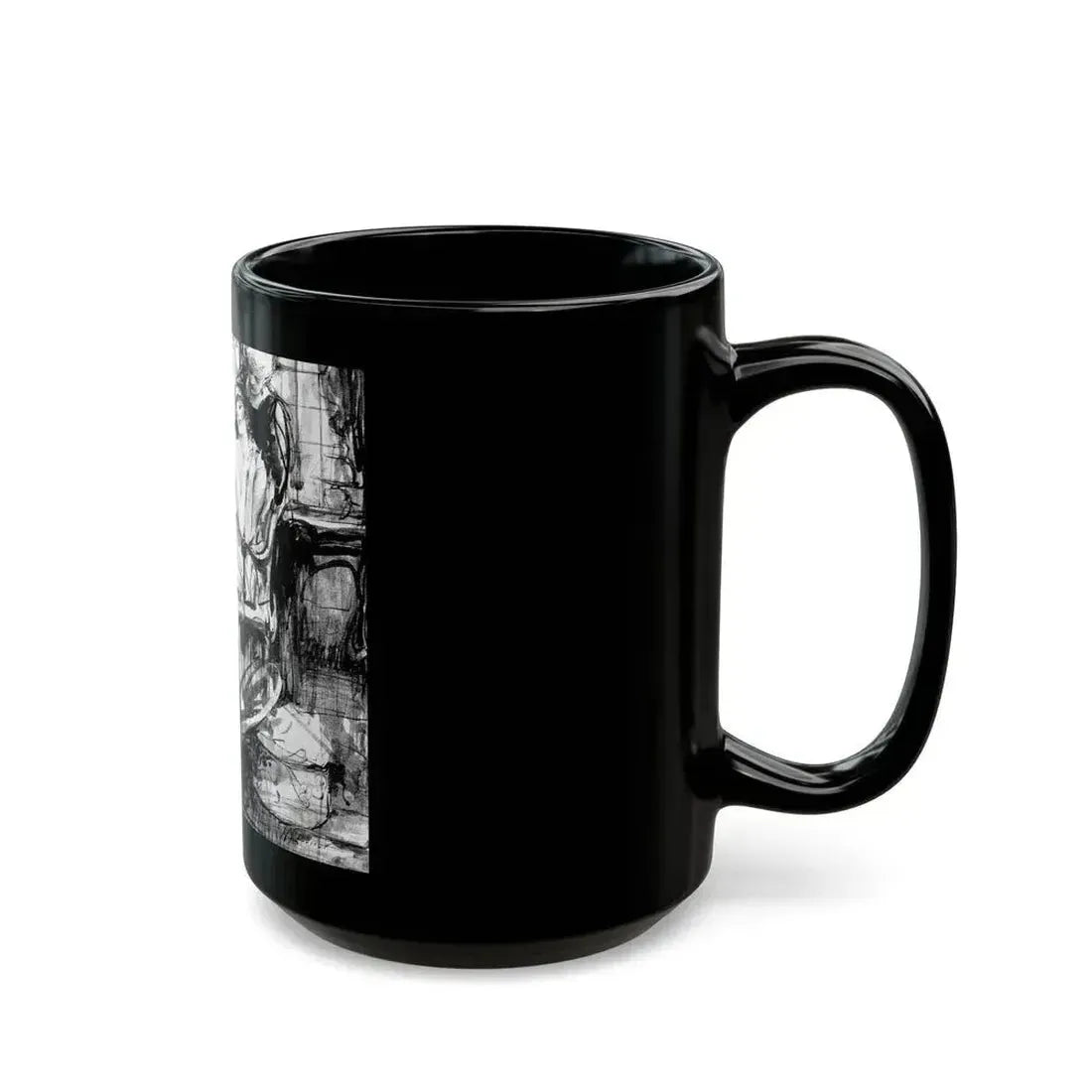 Another Scandal (1), Harper's Bazaar, May 1923 - Black Coffee Mug - Go Mug Yourself