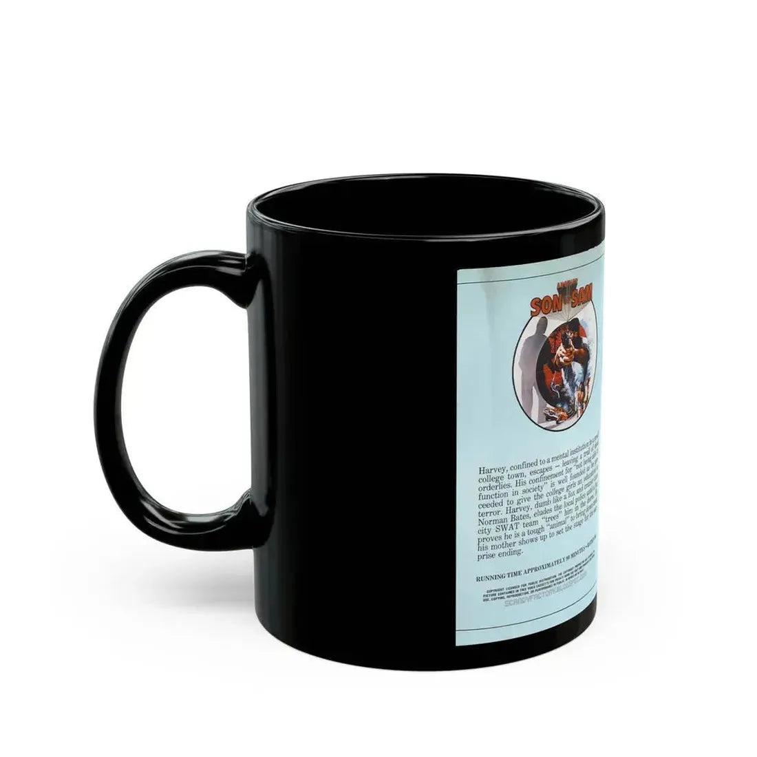 ANOTHER SON OF SAM (VHS COVER) - Black Coffee Mug - Go Mug Yourself