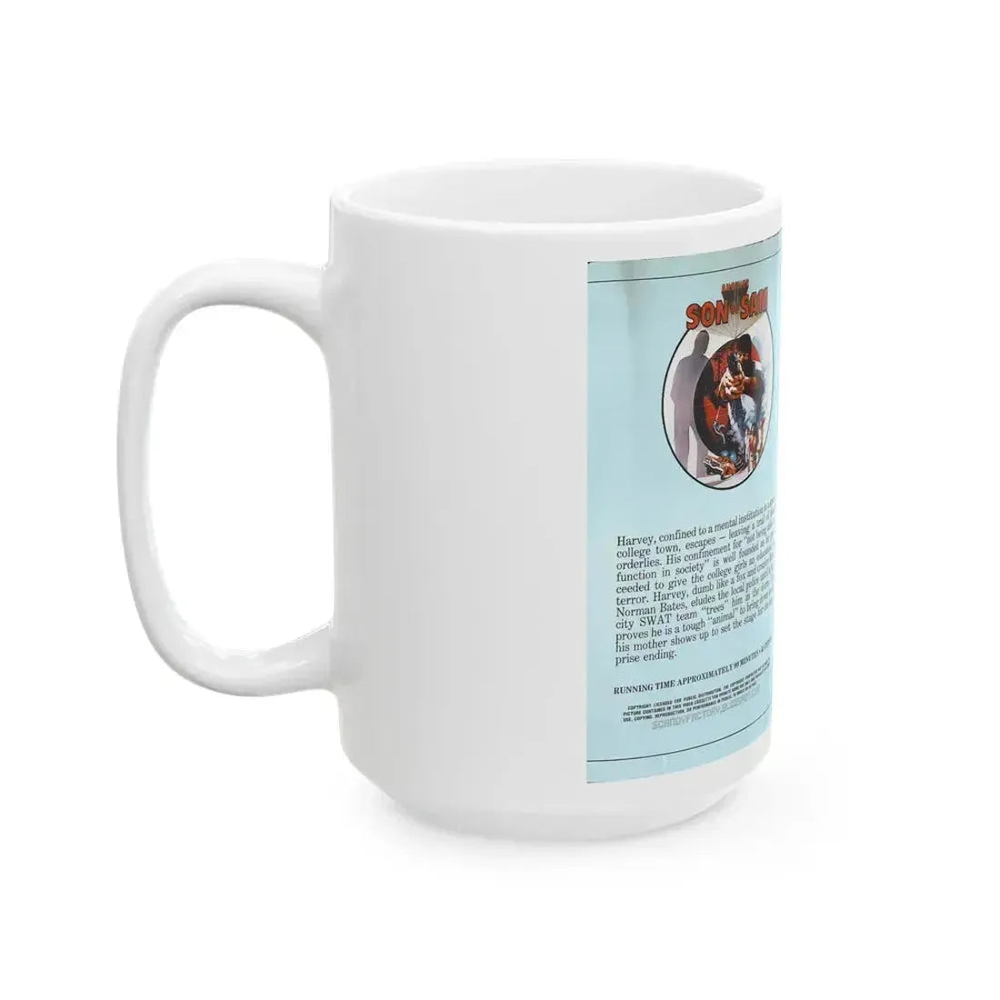 ANOTHER SON OF SAM (VHS COVER) - White Coffee Mug - Go Mug Yourself