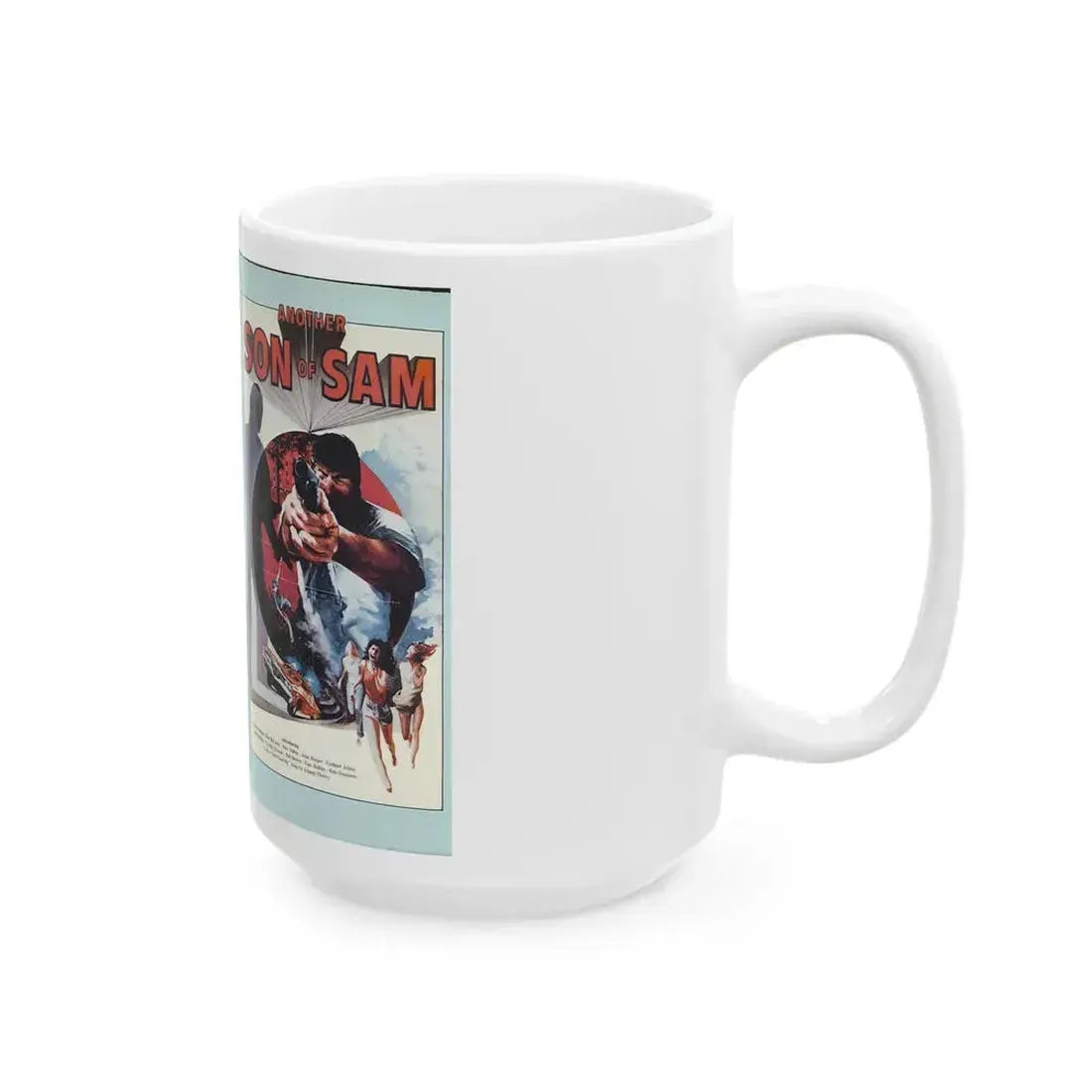 ANOTHER SON OF SAM (VHS COVER) - White Coffee Mug - Go Mug Yourself