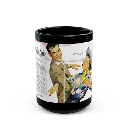 Another Spring, Redbook, February 1951 - Black Coffee Mug 15oz - Go Mug Yourself