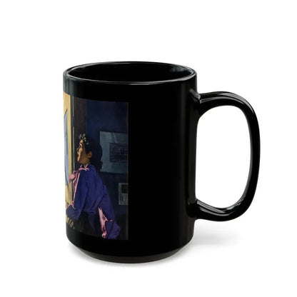 Another Water Cooler Conversation, 1952 - Black Coffee Mug - Go Mug Yourself