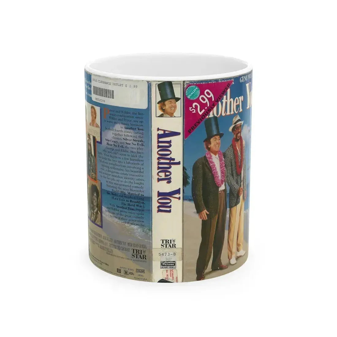 ANOTHER YOU (VHS COVER) - White Coffee Mug 11oz - Go Mug Yourself