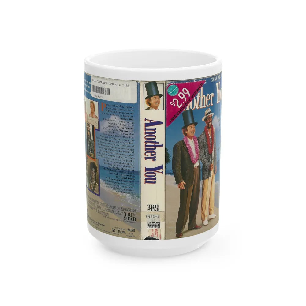 ANOTHER YOU (VHS COVER) - White Coffee Mug-15oz-Go Mug Yourself