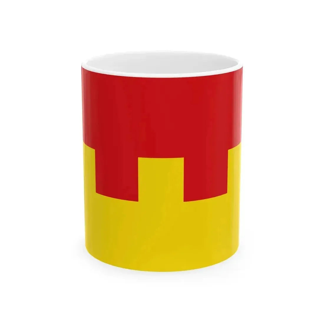 Ans drapeau (Belgium) White Coffee Mug 11oz - Go Mug Yourself