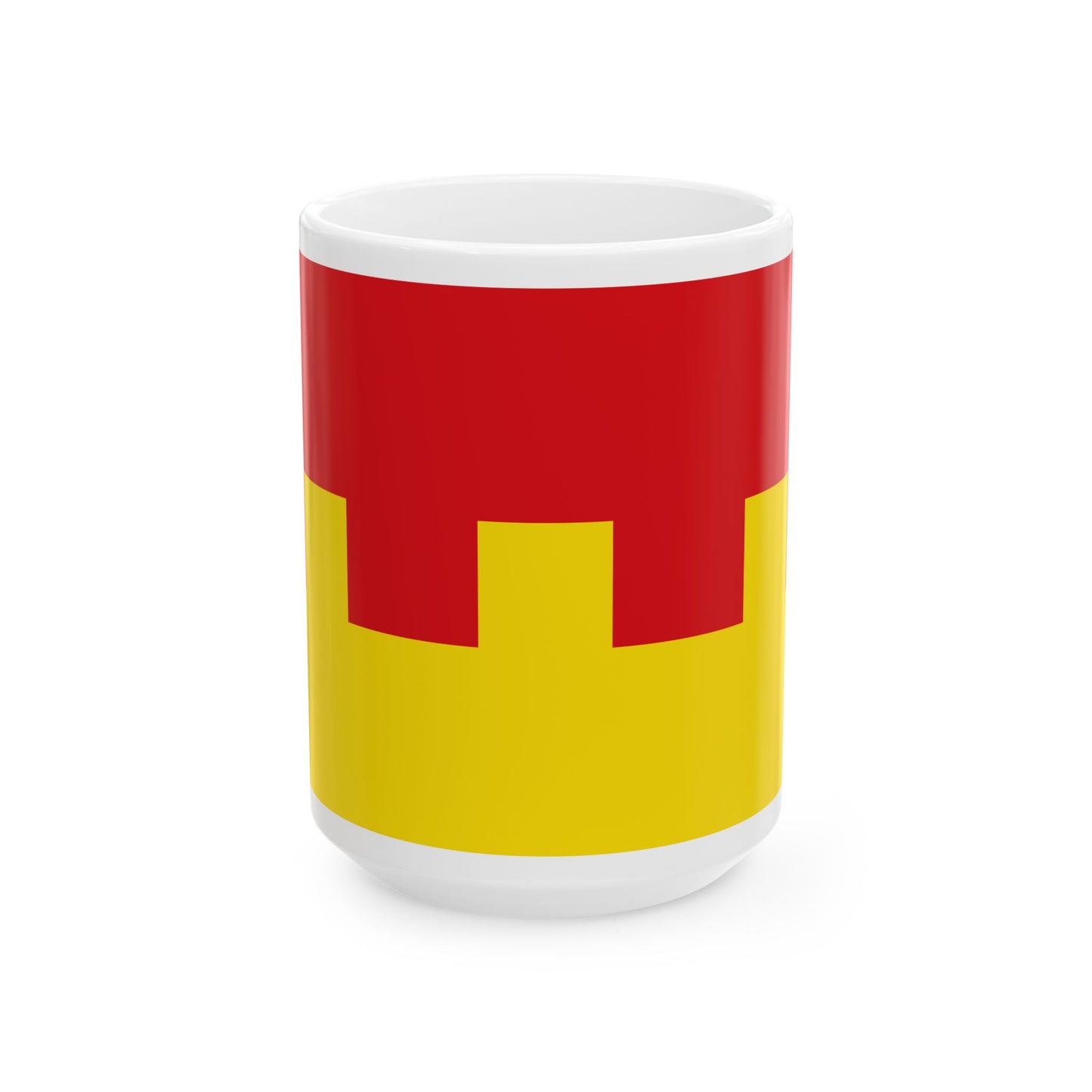 Ans drapeau (Belgium) White Coffee Mug-15oz-Go Mug Yourself