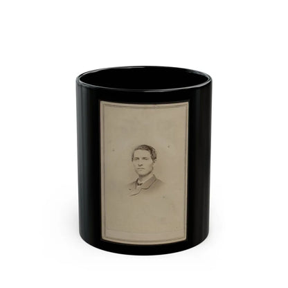 Anson Rider, Junior, Bust Portrait, Facing Slightly Left (U.S. Civil War) Black Coffee Mug-11oz-Go Mug Yourself