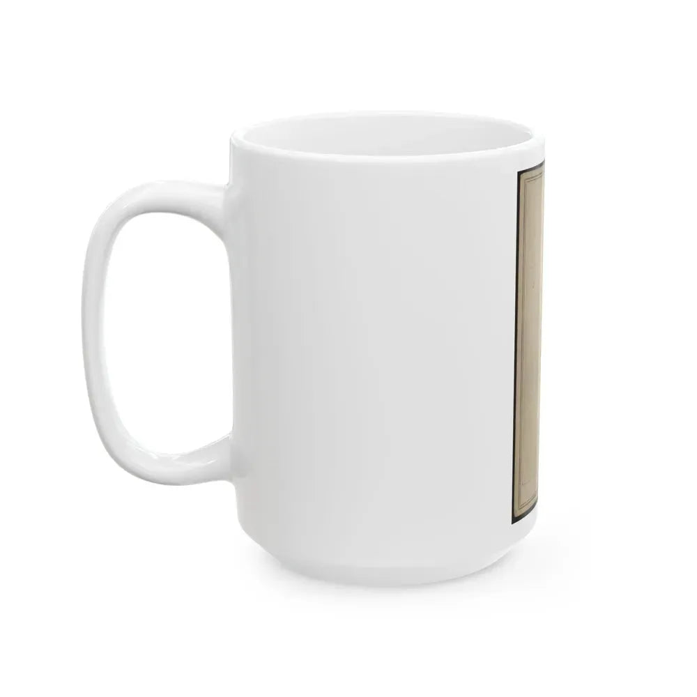 Anson Rider, Junior, Bust Portrait, Facing Slightly Left (U.S. Civil War) White Coffee Mug - Go Mug Yourself