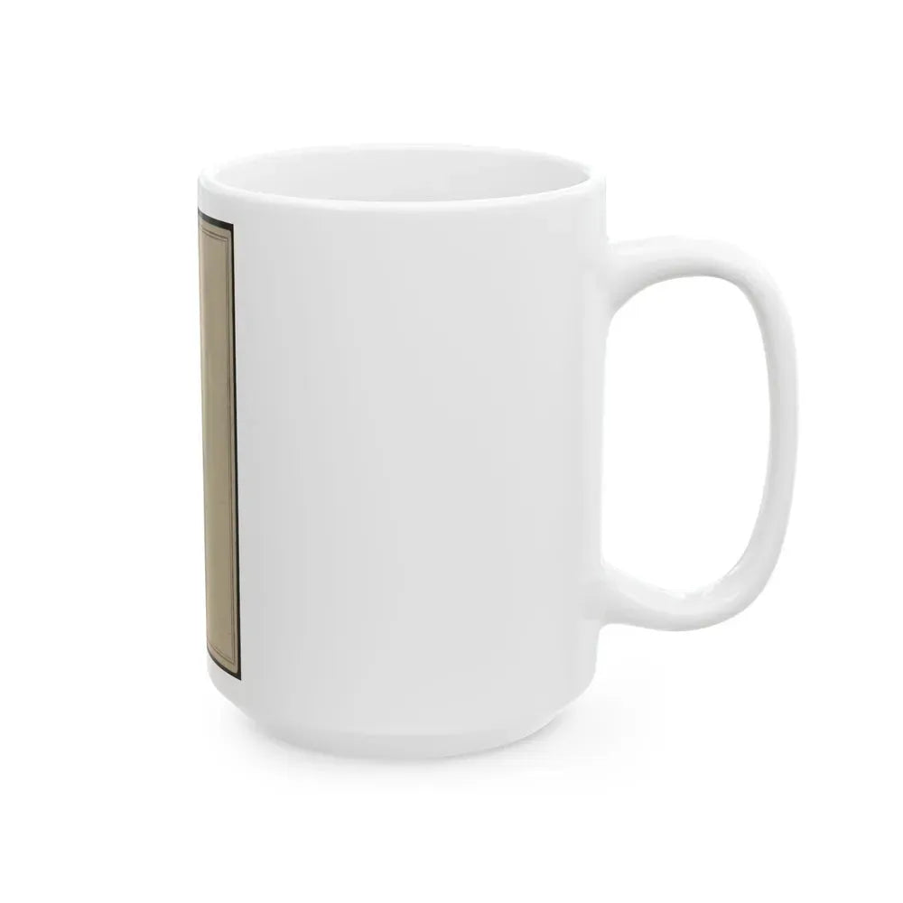 Anson Rider, Junior, Bust Portrait, Facing Slightly Left (U.S. Civil War) White Coffee Mug - Go Mug Yourself