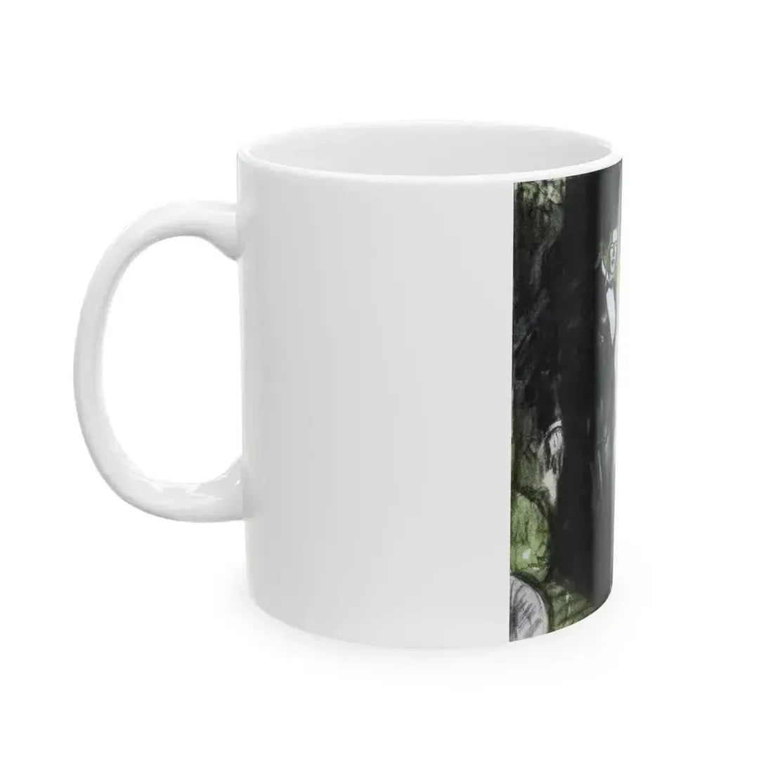 Anstruther Eyes, McCall's, February 1930 - White Coffee Mug - Go Mug Yourself