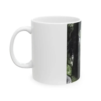 Anstruther Eyes, McCall's, February 1930 - White Coffee Mug - Go Mug Yourself