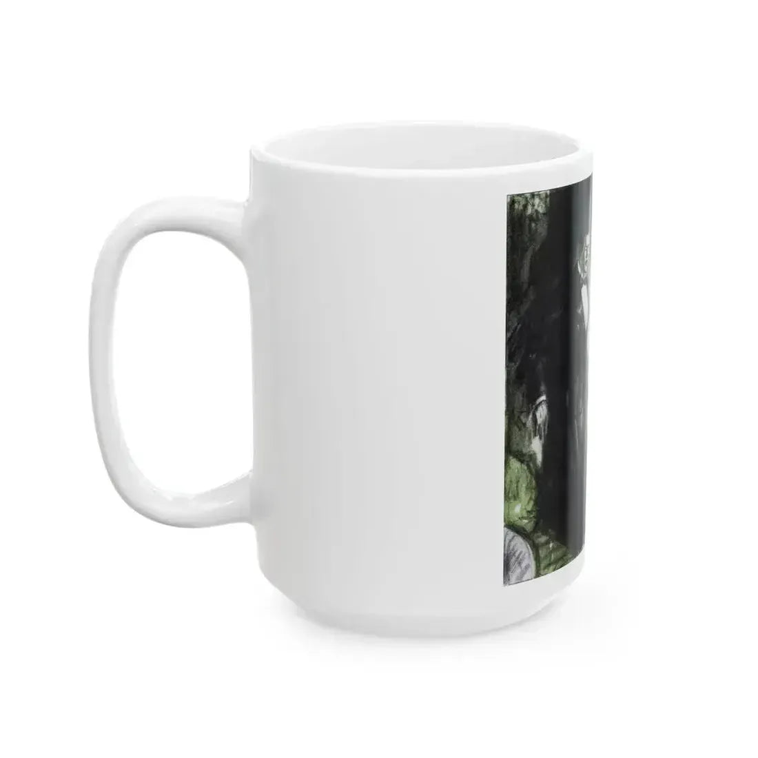Anstruther Eyes, McCall's, February 1930 - White Coffee Mug - Go Mug Yourself