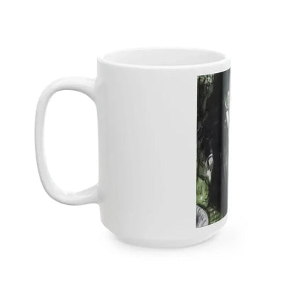 Anstruther Eyes, McCall's, February 1930 - White Coffee Mug - Go Mug Yourself