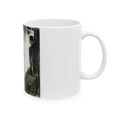 Anstruther Eyes, McCall's, February 1930 - White Coffee Mug - Go Mug Yourself