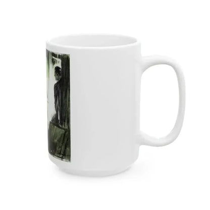 Anstruther Eyes, McCall's, February 1930 - White Coffee Mug - Go Mug Yourself