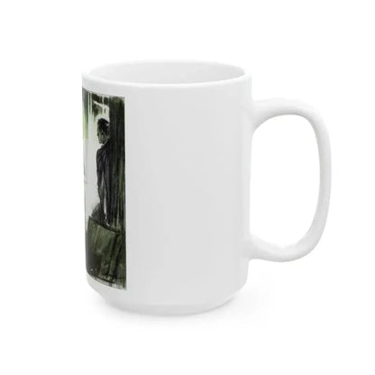 Anstruther Eyes, McCall's, February 1930 - White Coffee Mug - Go Mug Yourself