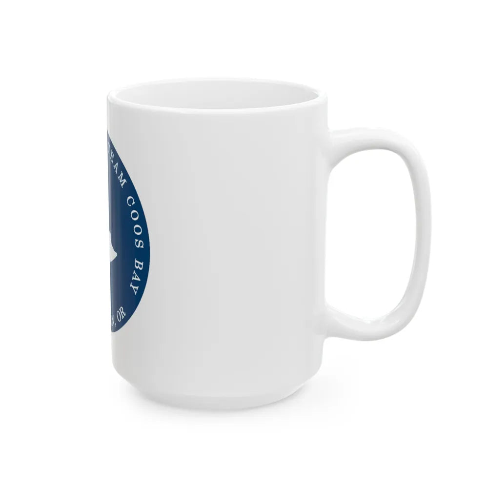 ANT Coos Bay Charleston OR (U.S. Coast Guard) White Coffee Mug-Go Mug Yourself