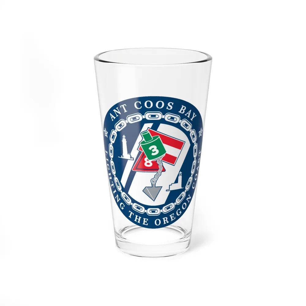 ANT Coos Bay Oregon (U.S. Coast Guard) Pint Glass 16oz-16oz-Go Mug Yourself