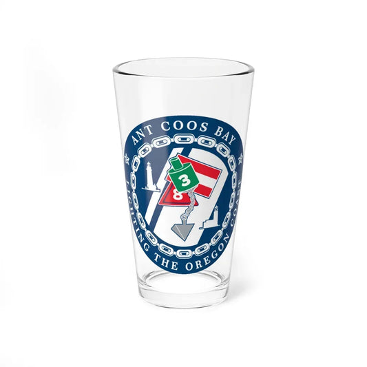 ANT Coos Bay Oregon (U.S. Coast Guard) Pint Glass 16oz 16oz - Go Mug Yourself
