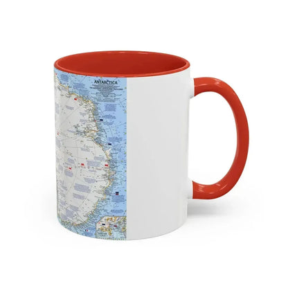Antarctica (1963) (Map) Accent Coffee Mug - Go Mug Yourself