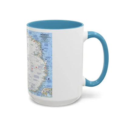 Antarctica (1963) (Map) Accent Coffee Mug - Go Mug Yourself
