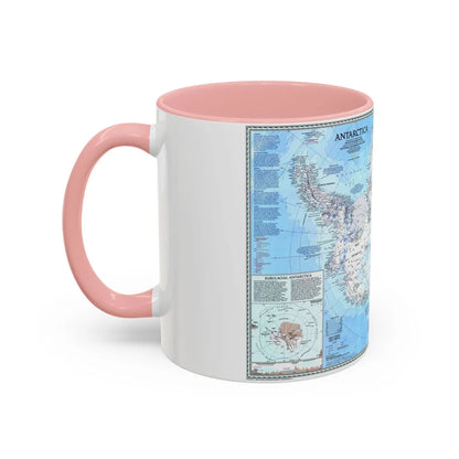 Antarctica (1987) (Map) Accent Coffee Mug-Go Mug Yourself