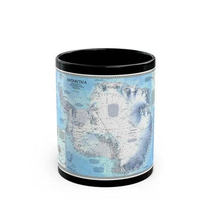 Antarctica (1987) (Map) Black Coffee Mug 11oz - Go Mug Yourself