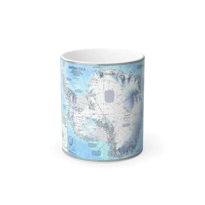 Antarctica (1987) (Map) Color Changing Mug 11oz Default Title 11oz - Go Mug Yourself