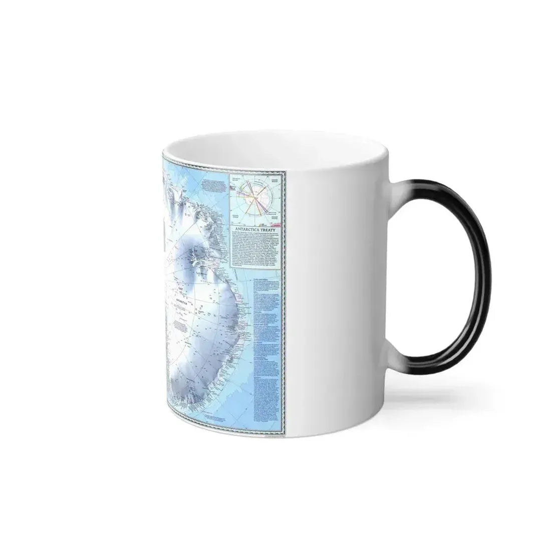 Antarctica (1987) (Map) Color Changing Mug 11oz - Go Mug Yourself