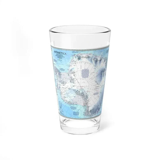 Antarctica (1987) (Map) Pint Glass 16oz 16oz - Go Mug Yourself