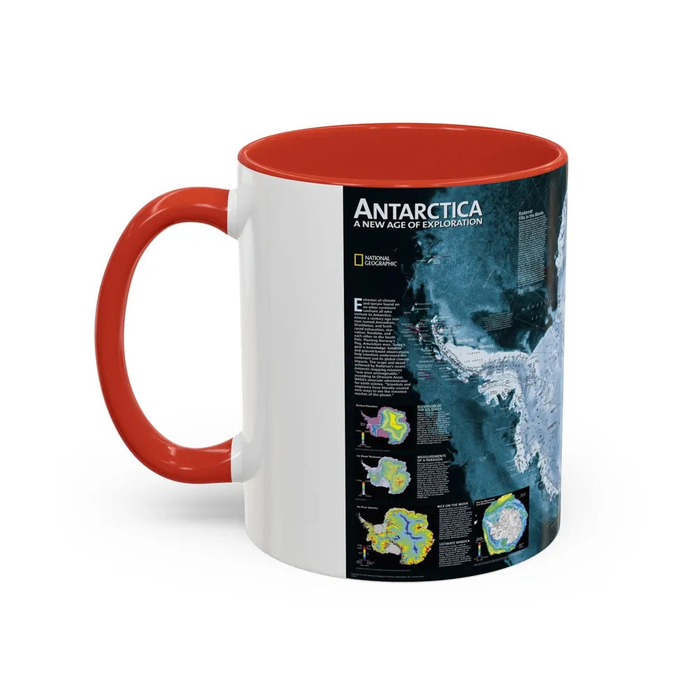 Antarctica (2002) (Map) Accent Coffee Mug-Go Mug Yourself