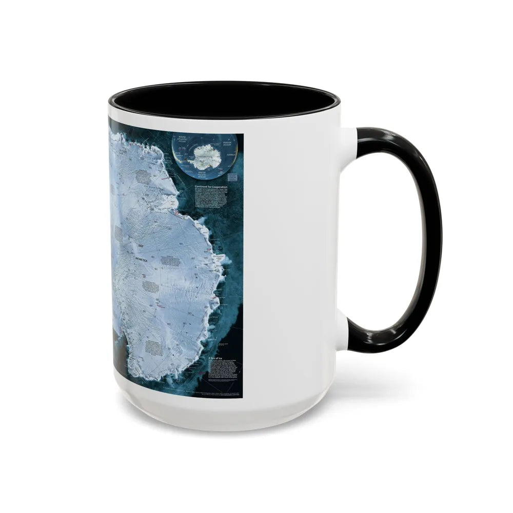 Antarctica (2002) (Map) Accent Coffee Mug-Go Mug Yourself