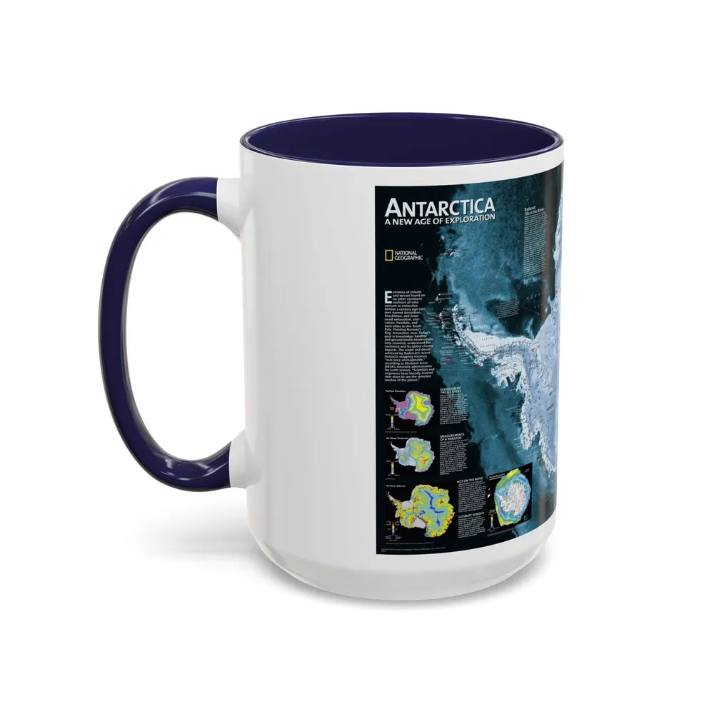 Antarctica (2002) (Map) Accent Coffee Mug-Go Mug Yourself