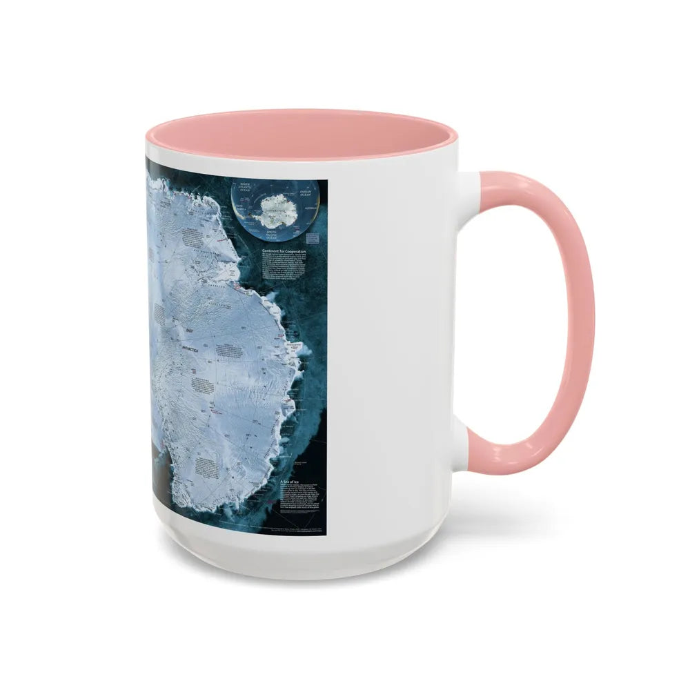 Antarctica (2002) (Map) Accent Coffee Mug-Go Mug Yourself