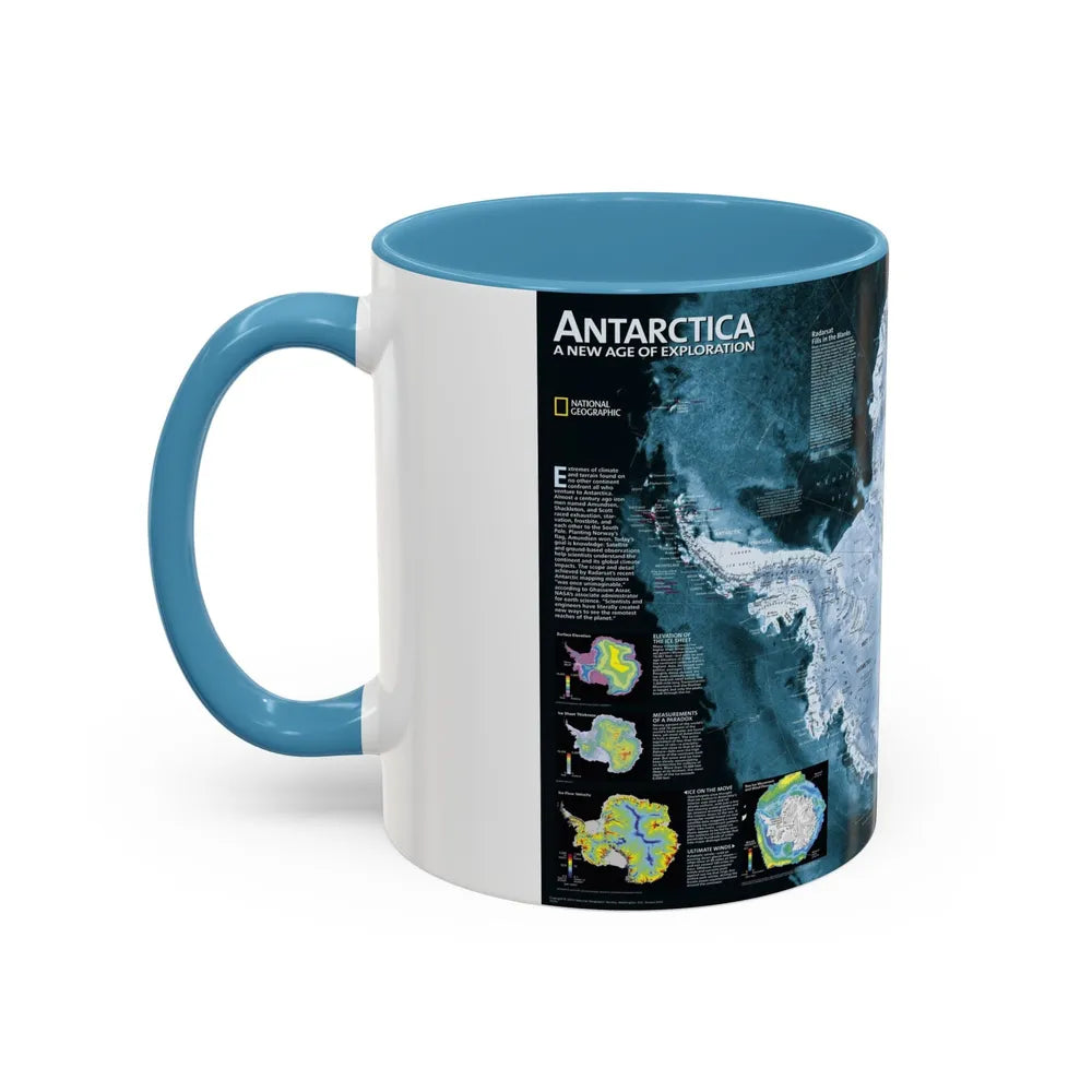 Antarctica (2002) (Map) Accent Coffee Mug-Go Mug Yourself