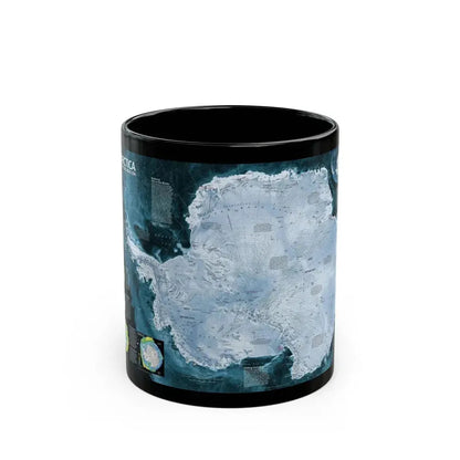 Antarctica (2002) (Map) Black Coffee Mug 11oz - Go Mug Yourself