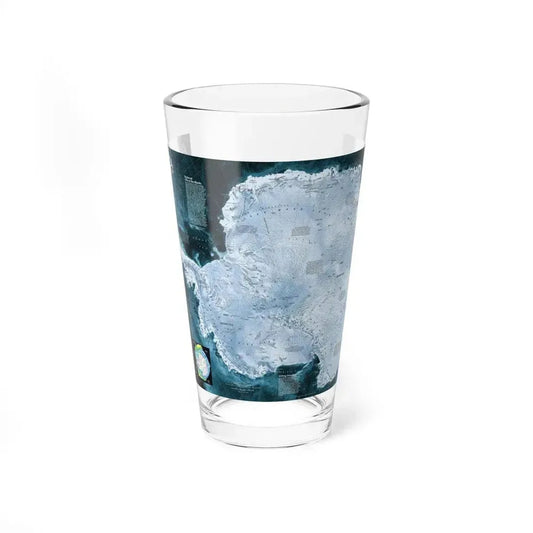 Antarctica (2002) (Map) Pint Glass 16oz 16oz - Go Mug Yourself