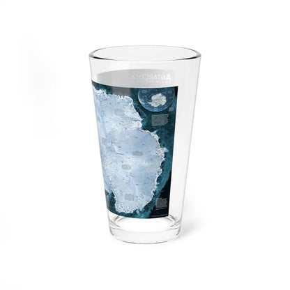 Antarctica (2002) (Map) Pint Glass 16oz-Go Mug Yourself